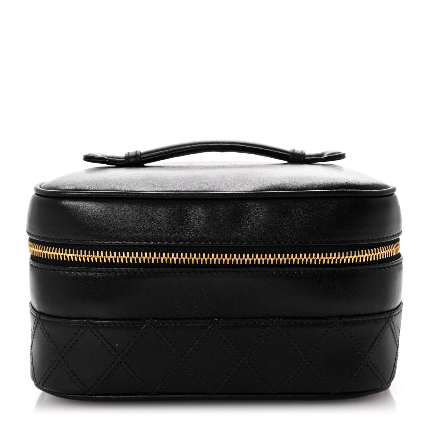 Chanel Lambskin Vanity Cosmetic Case Black 1 of 8