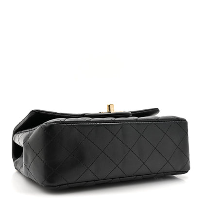 Chanel Lambskin Quilted Mini Coco Charms Rectangular Flap Black 4 of 13