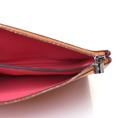 Hermes Evercolor Atout Pouch Abricot Rose Azalee 5 of 18