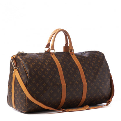 Louis Vuitton Monogram Keepall Bandouliere 55 3 of 10