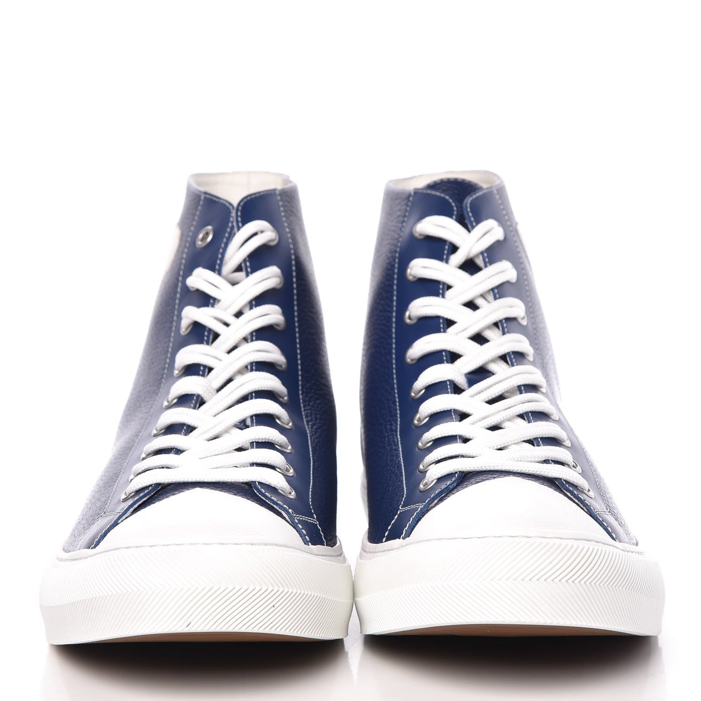 Calfskin Tattoo Sneaker Boots 9 Blue