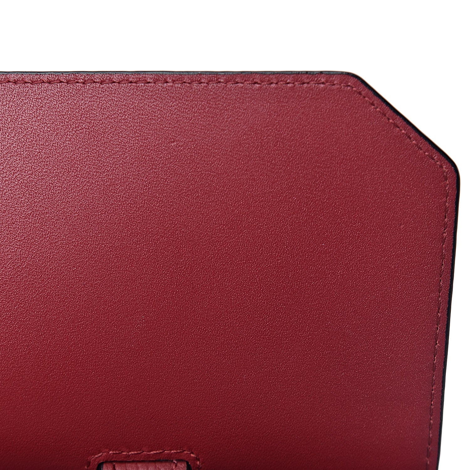 MCM Grained Calfskin Milla Convertible Backpack Scooter Red 9 of 12