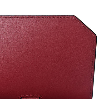 MCM Grained Calfskin Milla Convertible Backpack Scooter Red 9 of 12