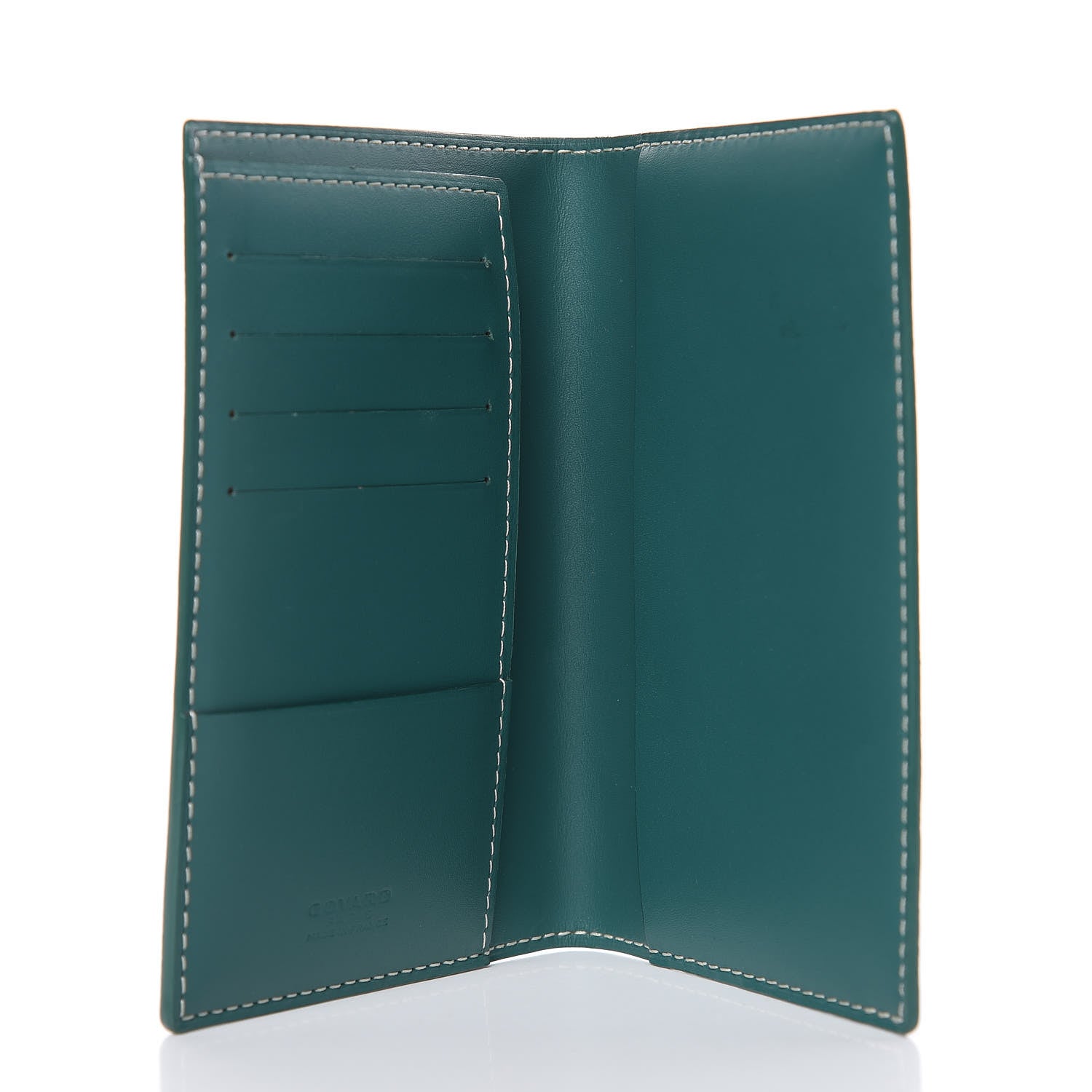 Goyard Goyardine Passport Wallet Green 5 of 8