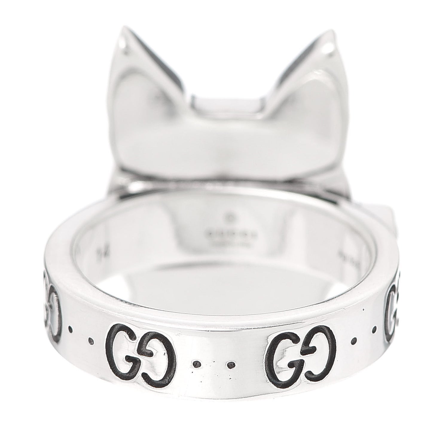 Sterling Silver Enamel Bosco Ring 54 7