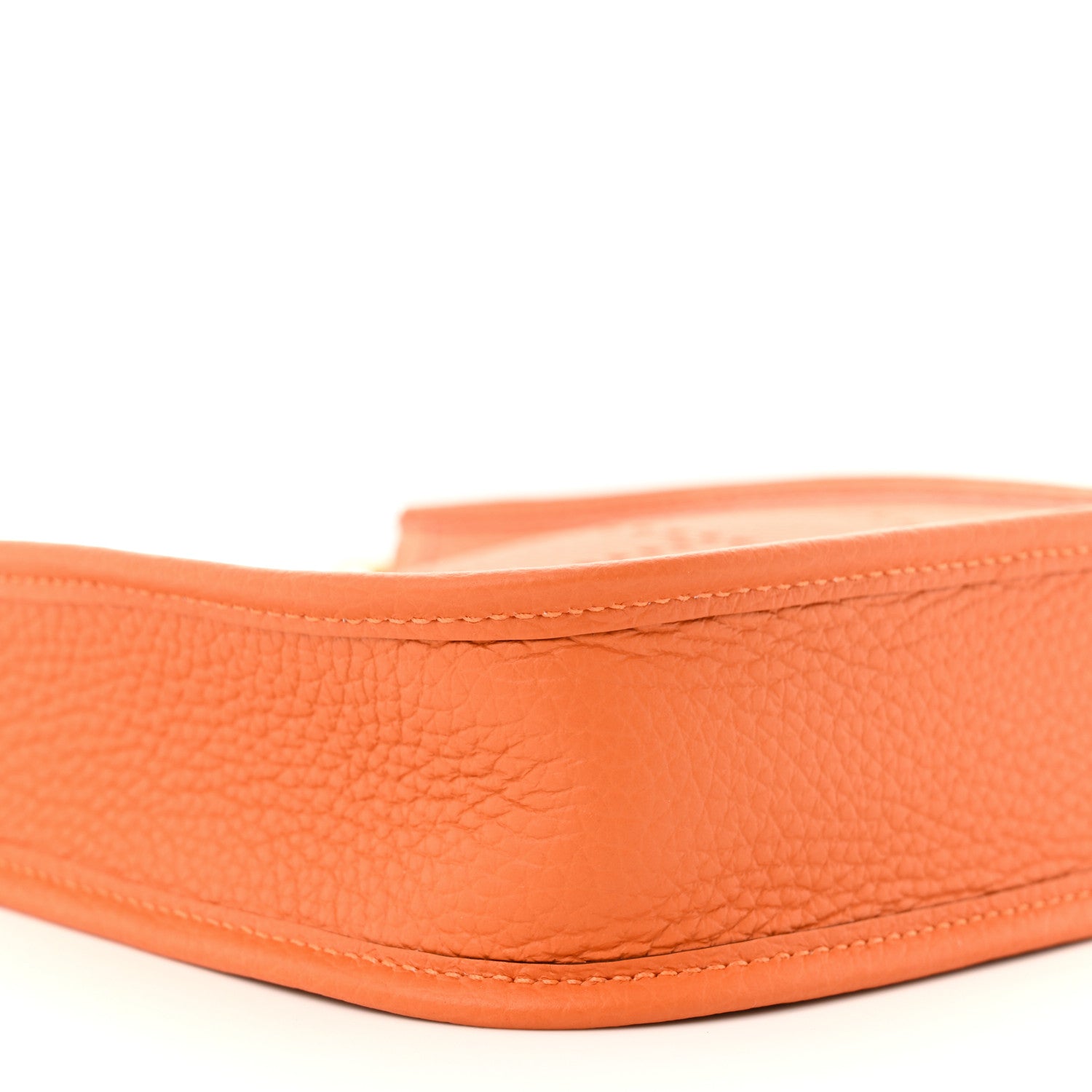 Hermes Taurillon Clemence Evelyne TPM Orange 9 of 11