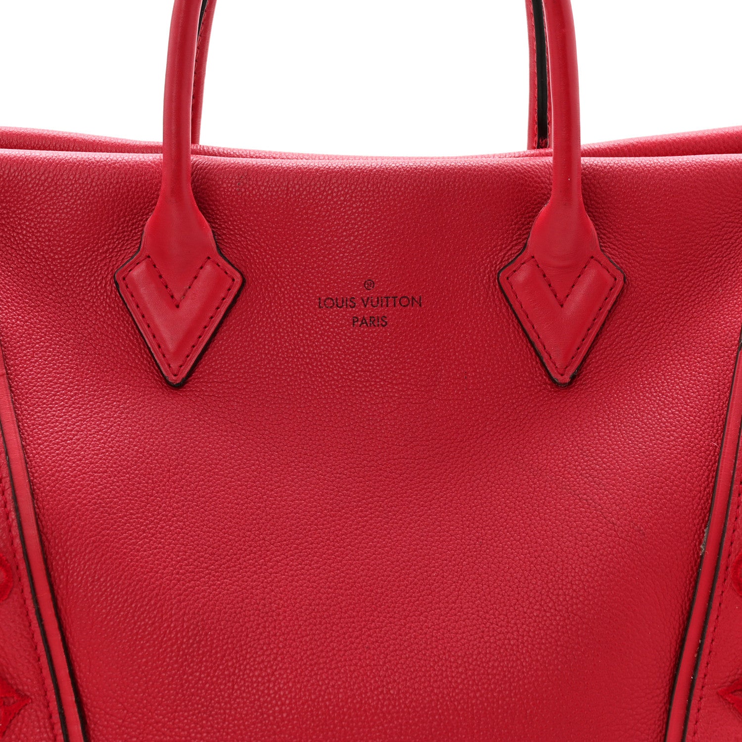 Louis Vuitton Veau Cachemire Tote W PM Framboise 7 of 12
