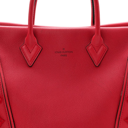 Louis Vuitton Veau Cachemire Tote W PM Framboise 7 of 12