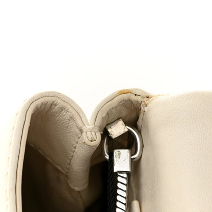 3.1 Phillip Lim Calfskin Alix Soft Flap Clutch White 13 of 15