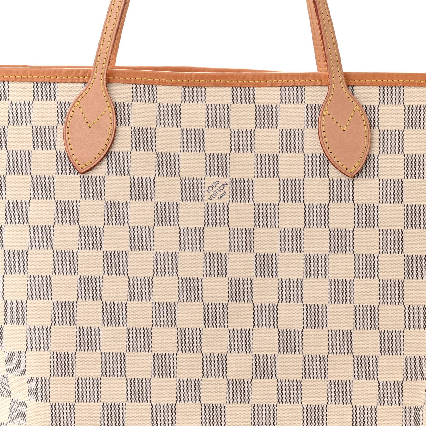 Damier Azur Neo Neverfull MM Rose Ballerine