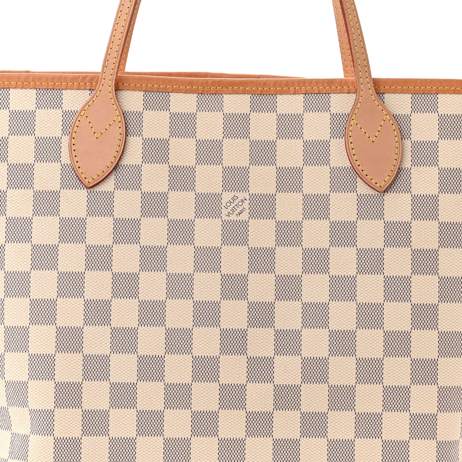 Louis Vuitton Damier Azur Neo Neverfull MM Rose Ballerine 7 of 9