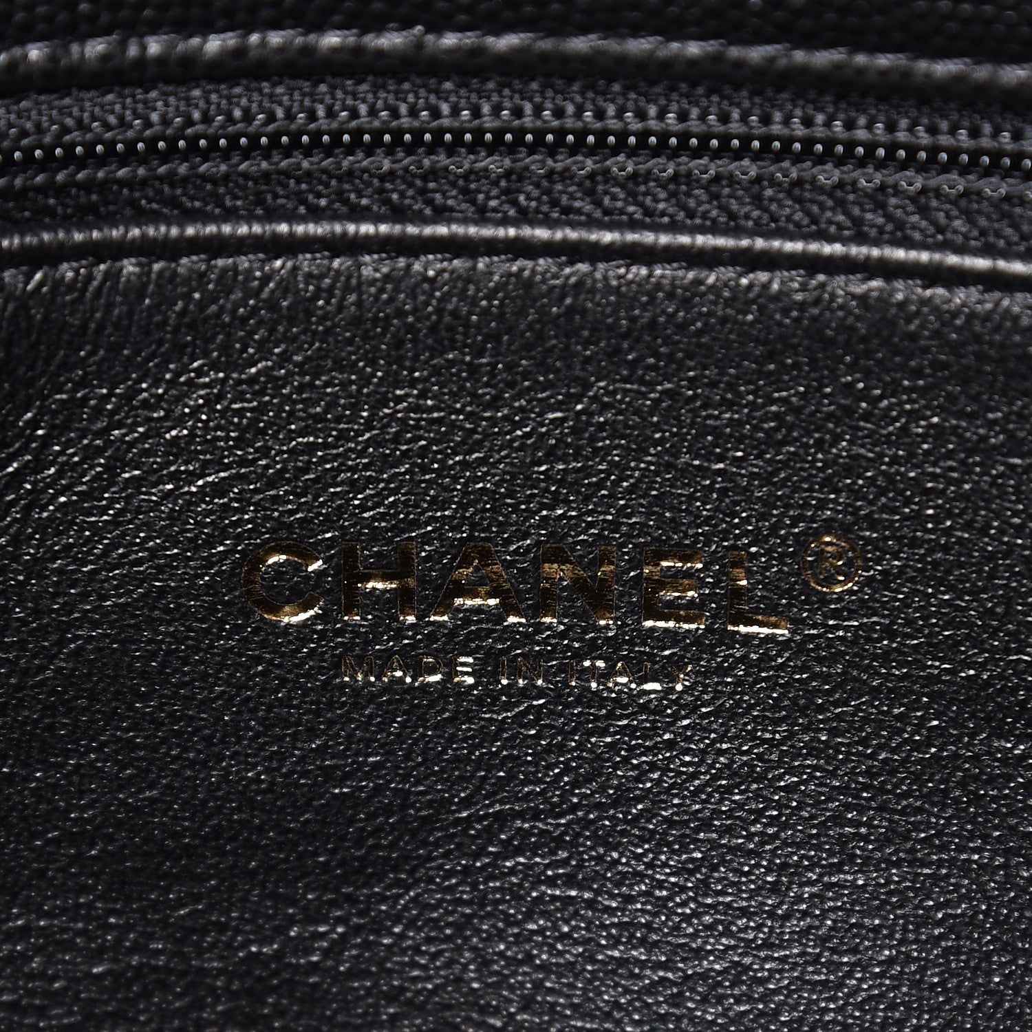 Chanel Caviar Lizard Quilted Medium Coco Handle Flap Black 6 of 8
