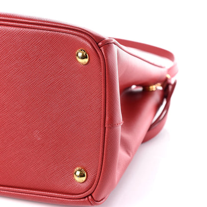 Prada Saffiano Medium Galleria Double Zip Tote Fuoco 16 of 16