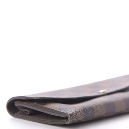 Louis Vuitton Damier Ebene Emilie Wallet 7 of 12