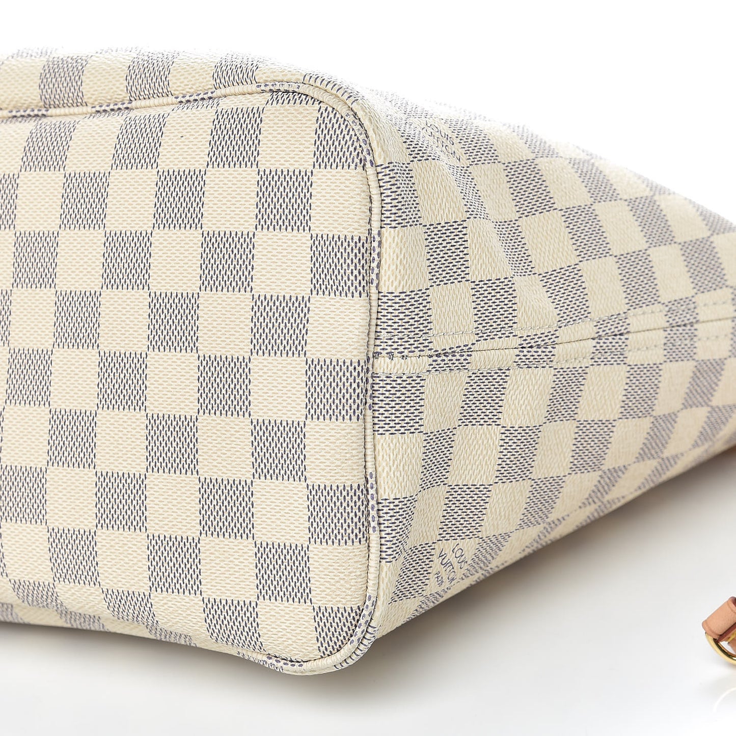 Damier Azur Neo Neverfull MM Rose Ballerine
