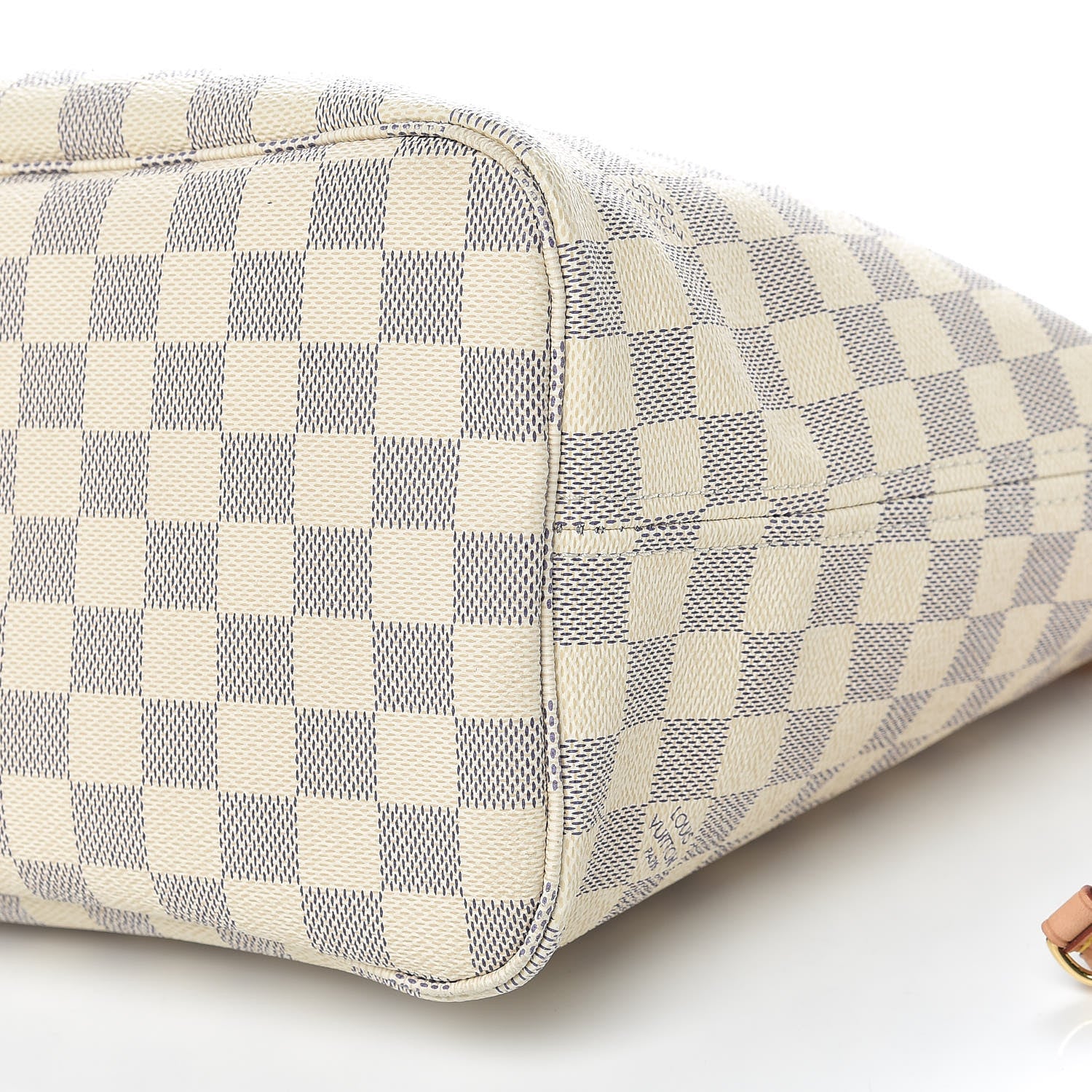 Louis Vuitton Damier Azur Neo Neverfull MM Rose Ballerine 11 of 11