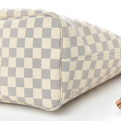 Louis Vuitton Damier Azur Neo Neverfull MM Rose Ballerine 11 of 11