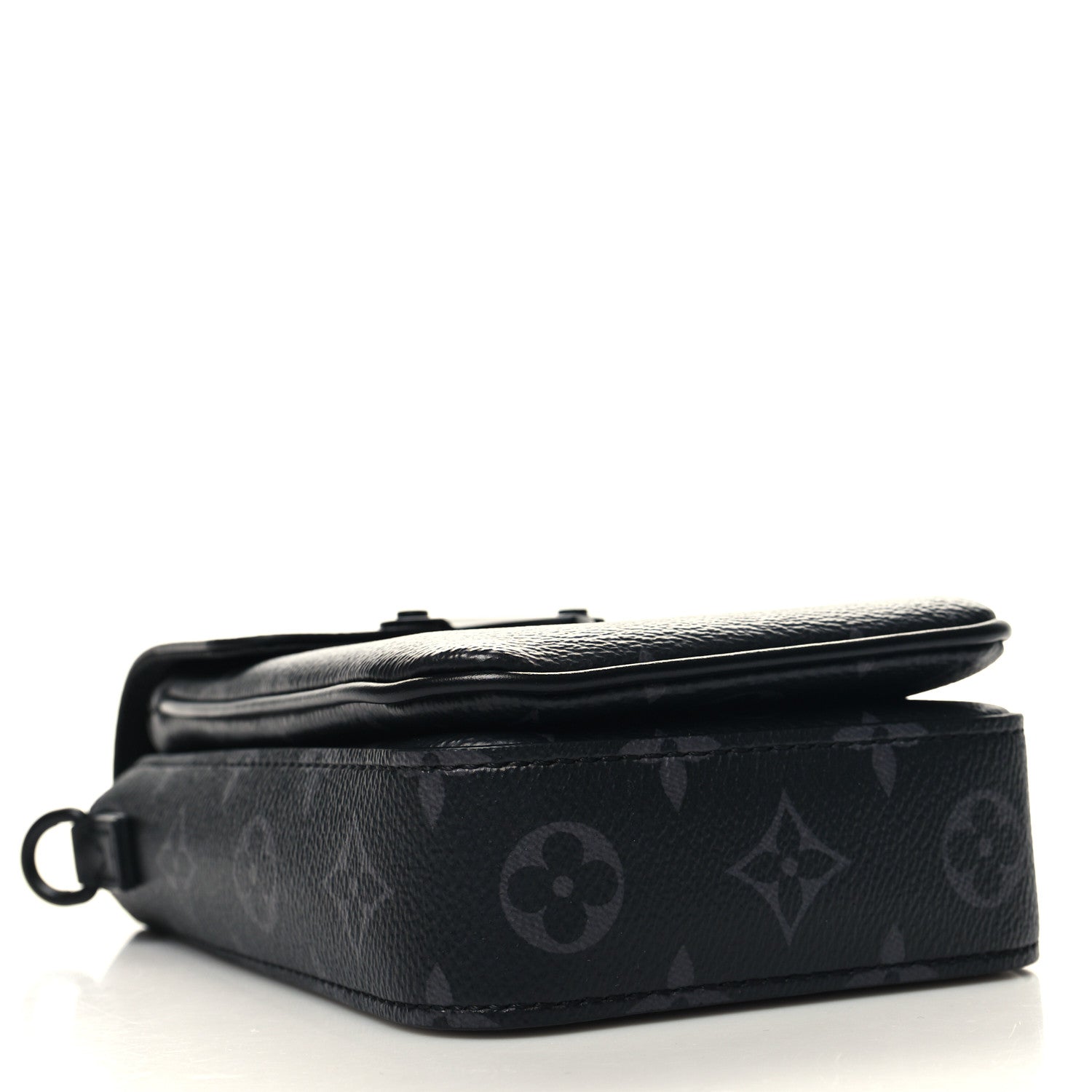 Louis Vuitton Taurillon Monogram S Lock Wearable Wallet Black 4 of 10