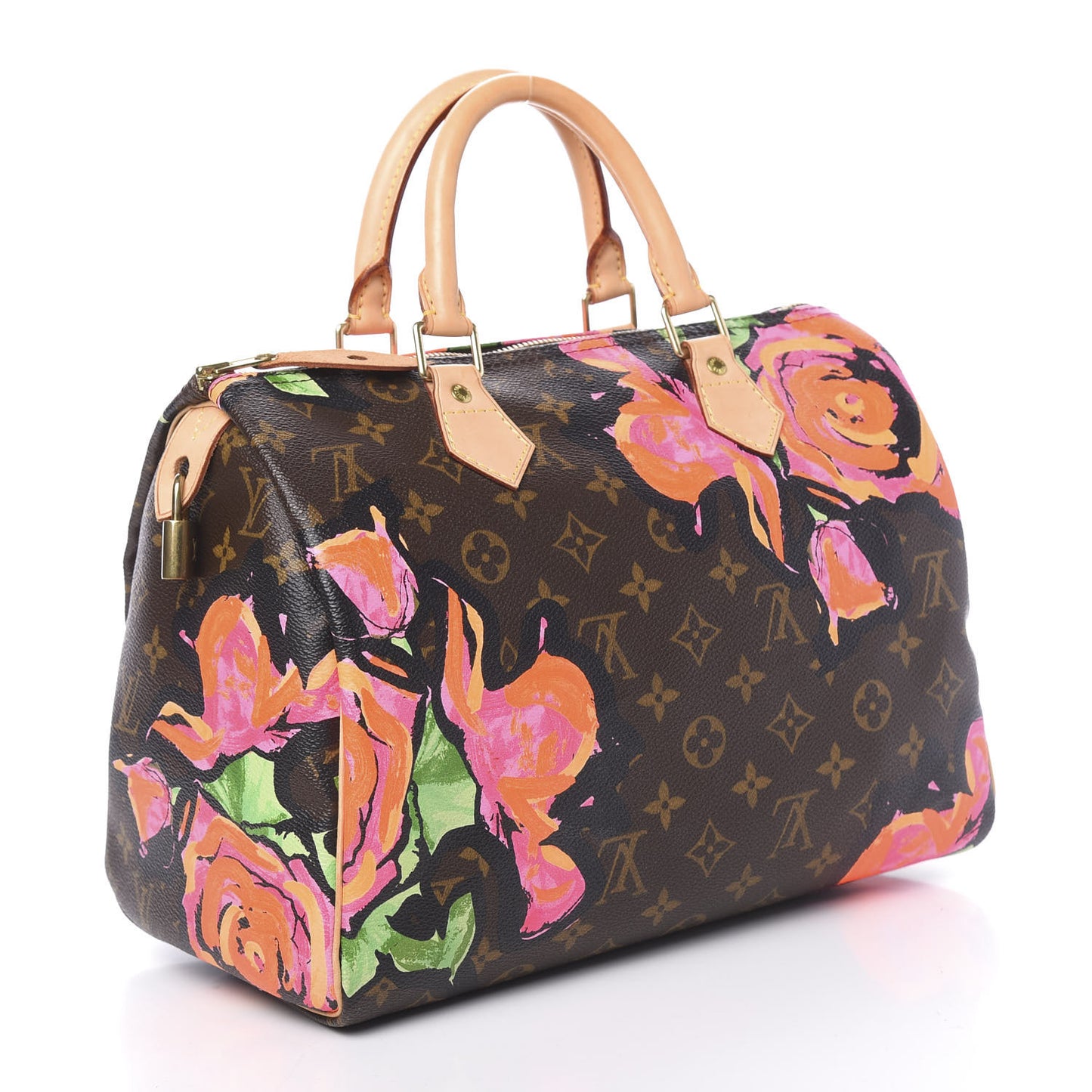 Monogram Roses Speedy 30