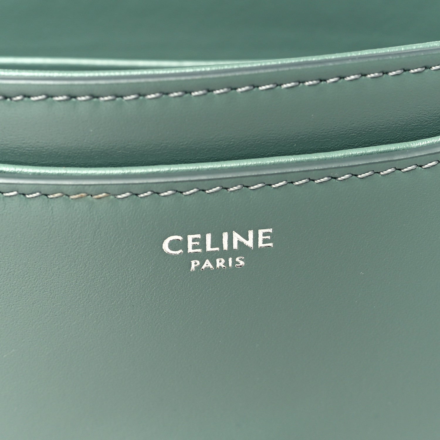 Celine Satinated Calfskin Besace Small 16 Celadon 6 of 9