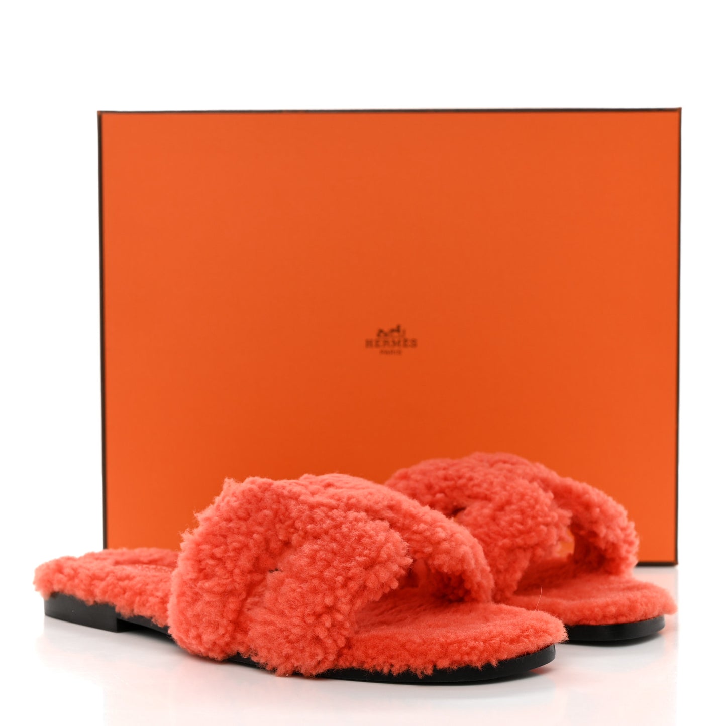 Woolskin Oran Sandals 37.5 Orange