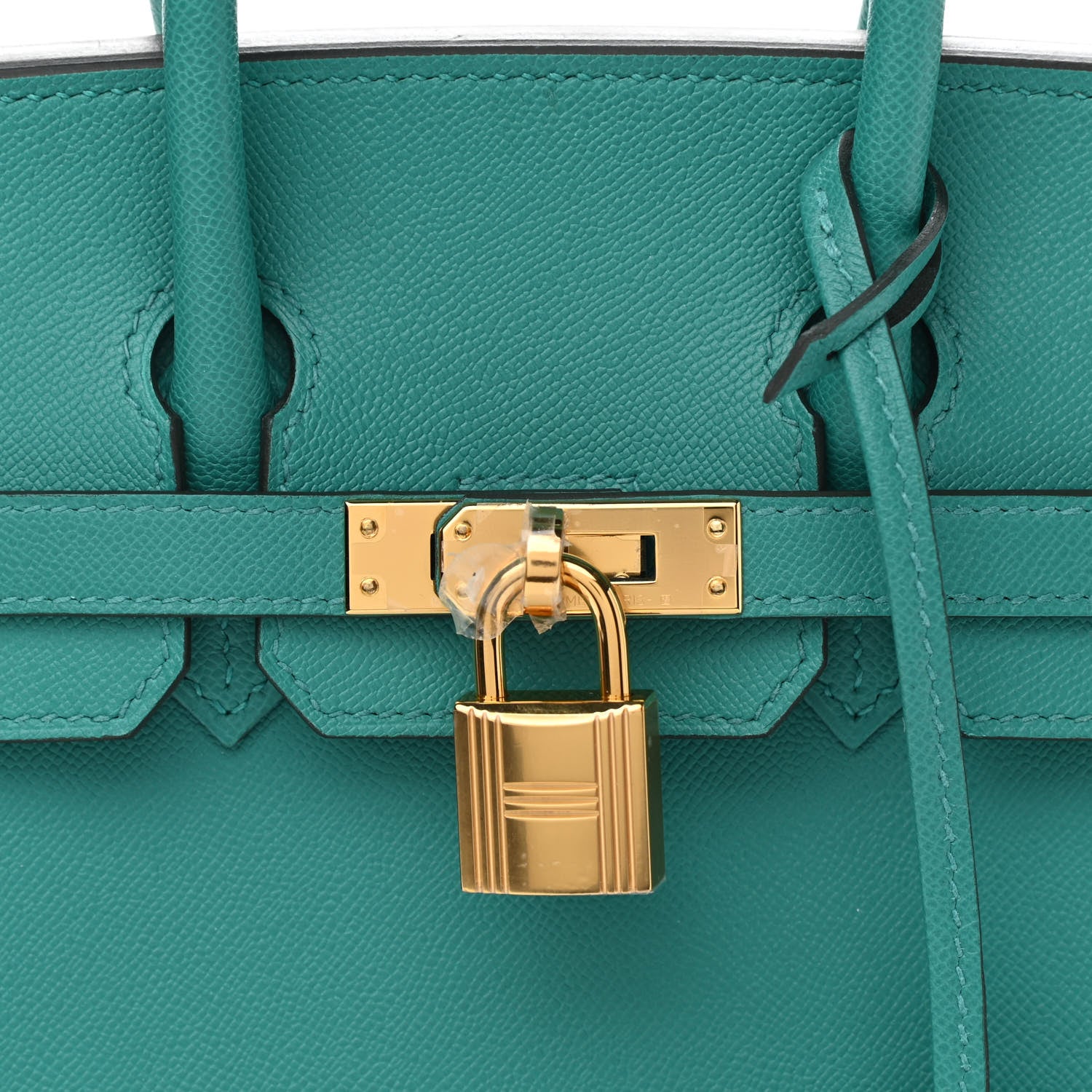 Hermes Epsom Birkin Sellier 25 Bleu Paon 10 of 11