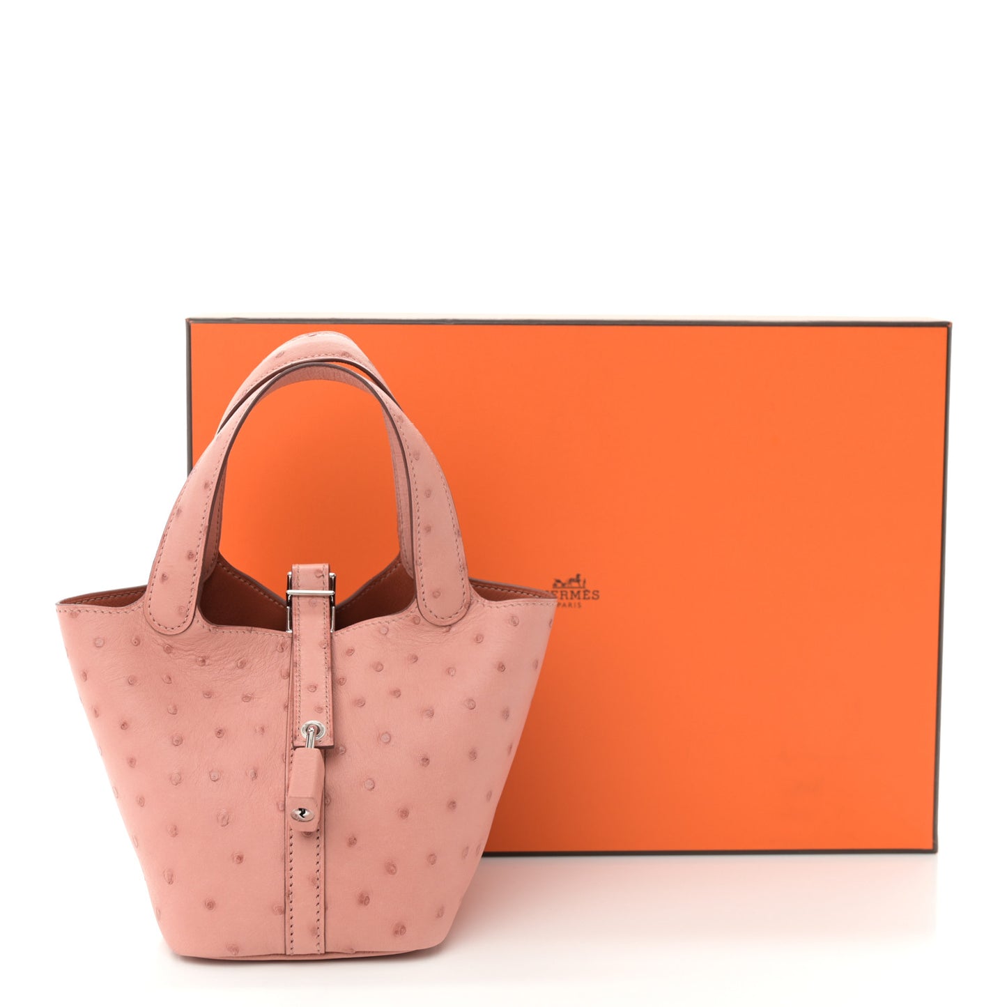 Ostrich Micro Picotin Lock Terre Cuite