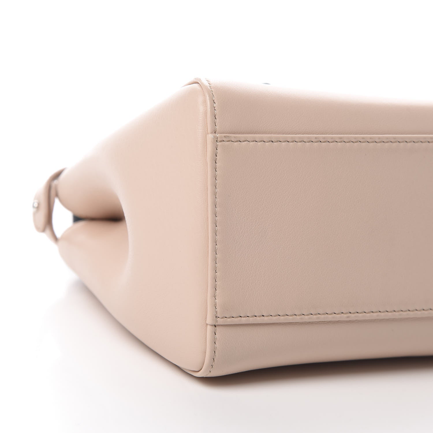 Fendi Nappa Colorblock Mini Peekaboo Iconic Satchel Soap Amazzonia Opal 12 of 14