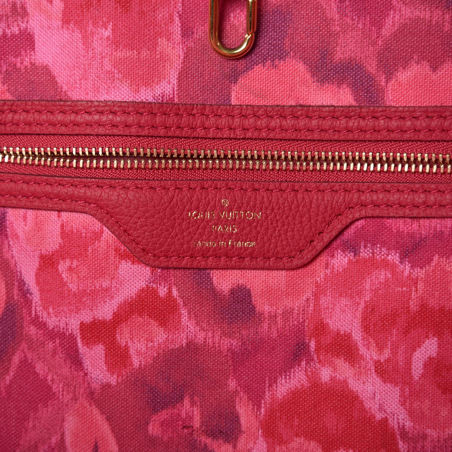 Louis Vuitton Monogram Articles de Voyage Ikat Neverfull GM Rose Indien 6 of 17