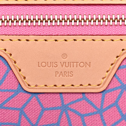 Louis Vuitton LV X YK Monogram Kusama Pumpkin Neverfull MM 8 of 11