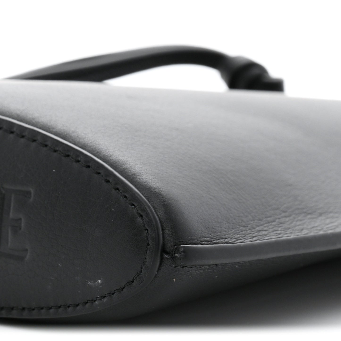 Smooth Calfskin Dice Pocket Black