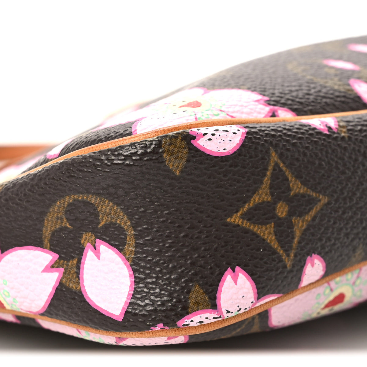 Louis Vuitton Monogram Cherry Blossom Pochette Accessories Brown 9 of 10