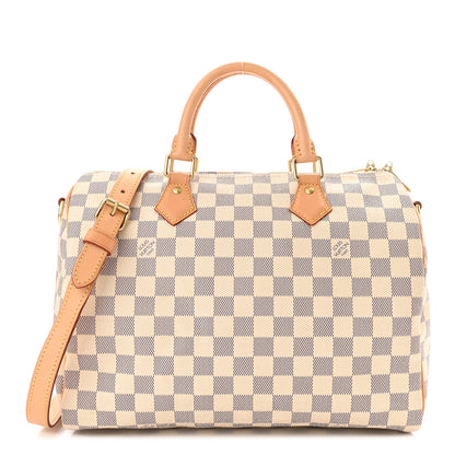 Louis Vuitton Damier Azur Speedy Bandouliere 30 1 of 10