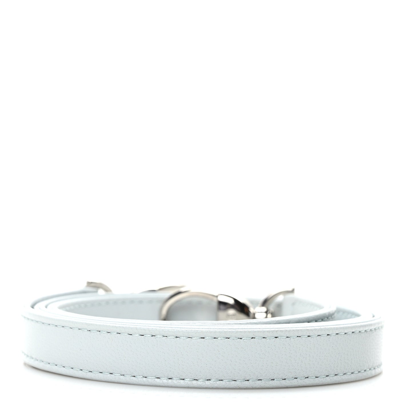 Lambskin Lady Dior Shoulder Strap Light Blue