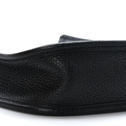 Hermes Taurillon Clemence Evelyne TPM Black 15 of 19