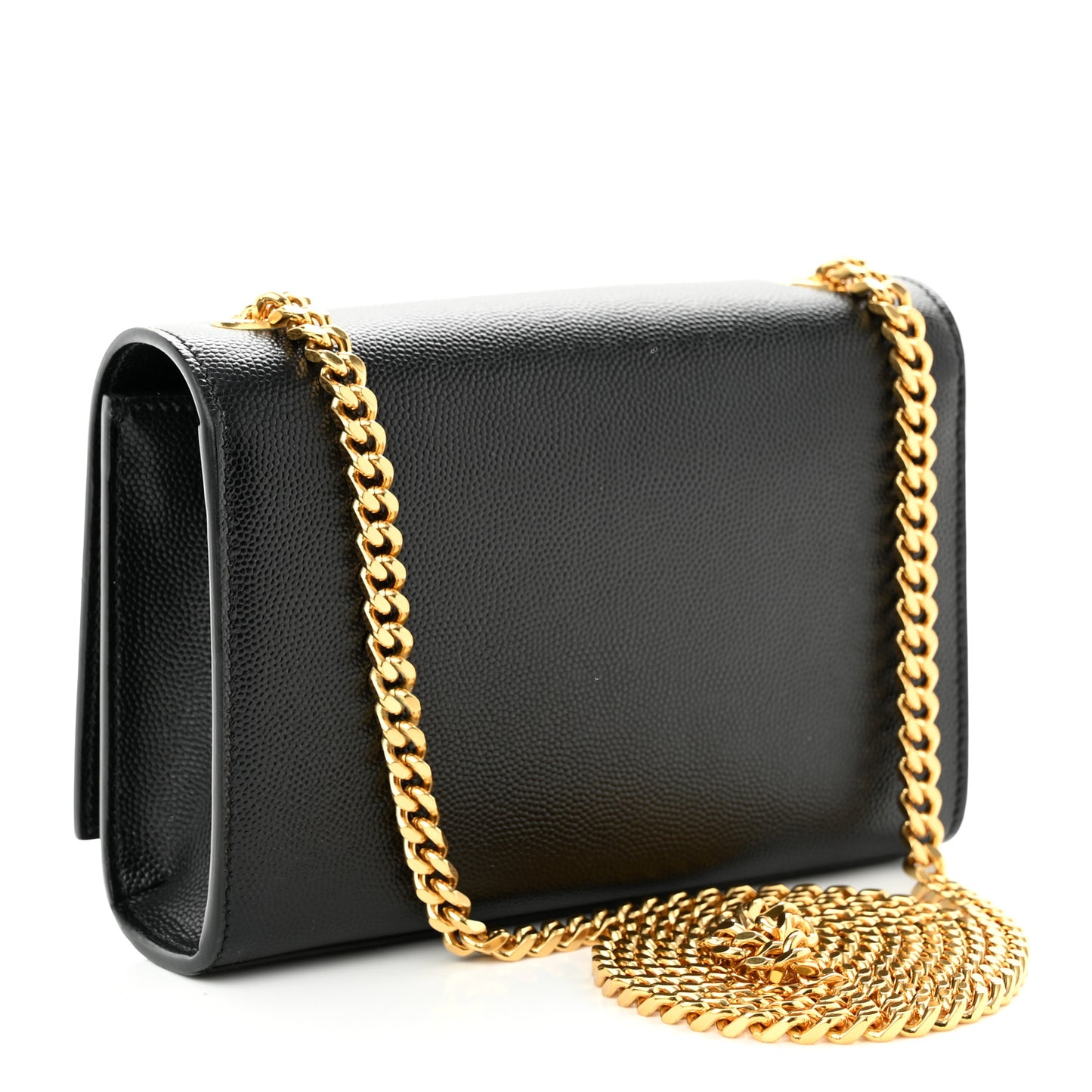 Grain De Poudre Small Monogram Kate Satchel Black