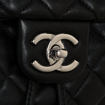 Chanel Calfskin Quilted Large Urban Spirit Backpack Black 13 of 13