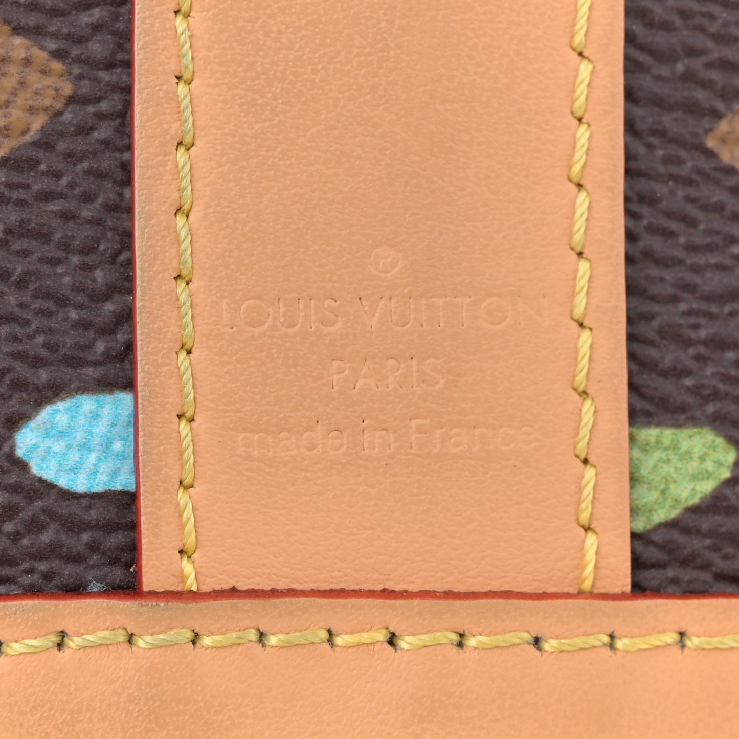 X TYLER THE CREATOR Monogram Craggy Envelope Pouch Chocolate