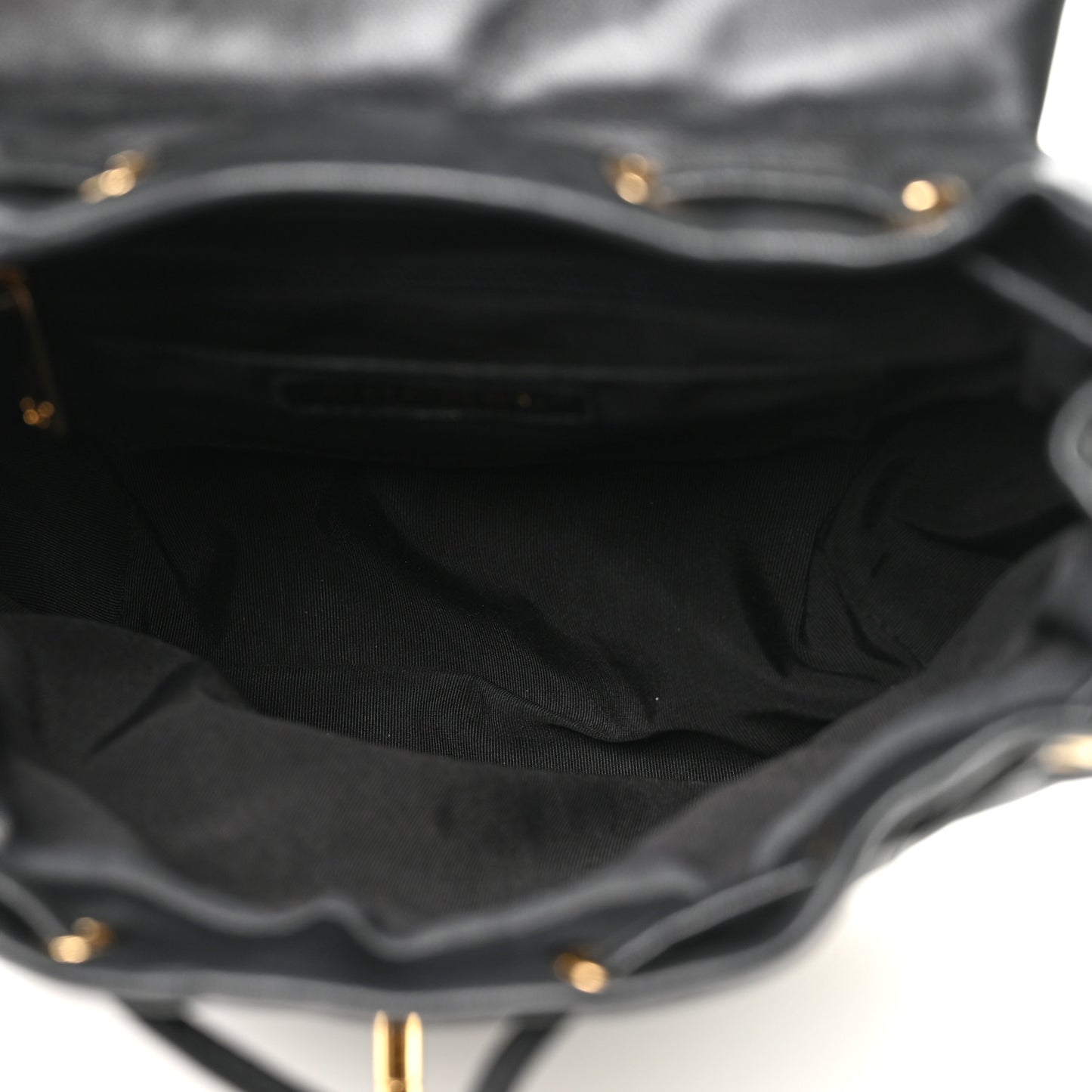Lambskin Quilted Small Urban Spirit Backpack Black