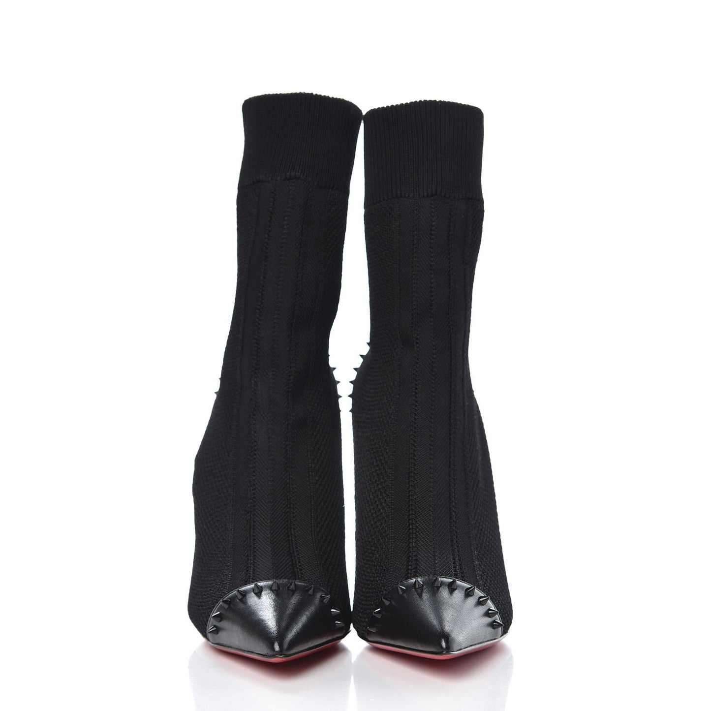 Shiny Nappa Maille Tricot Dovi Dova 100 Ankle Boots 37 Black