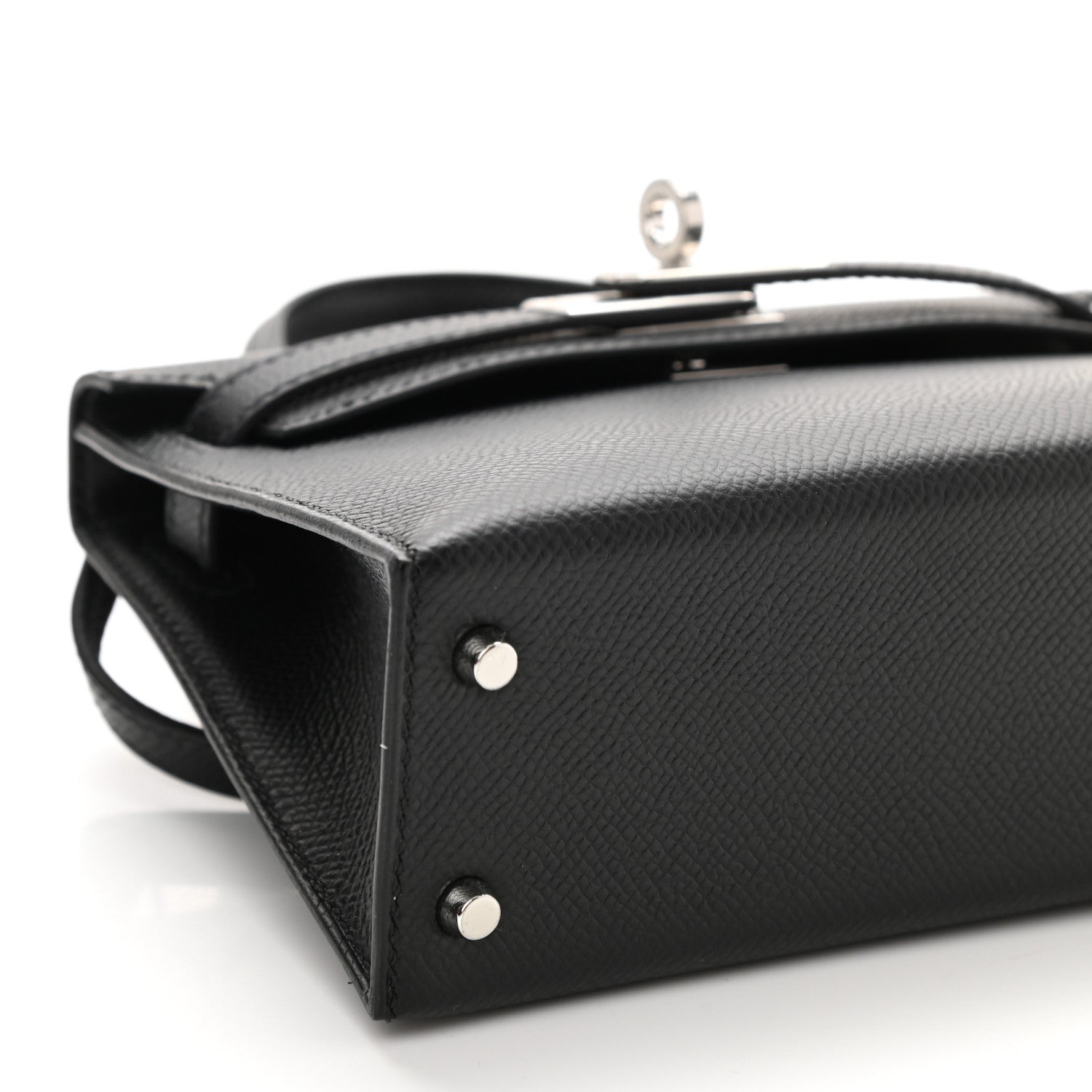 Hermes Epsom Mini Kelly Sellier 20 Black 9 of 11