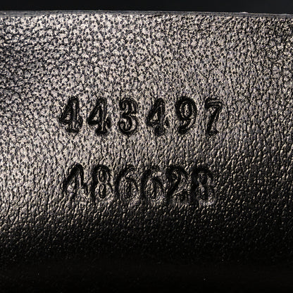 Gucci Calfskin Matelasse Small GG Marmont Shoulder Bag Black 7 of 11