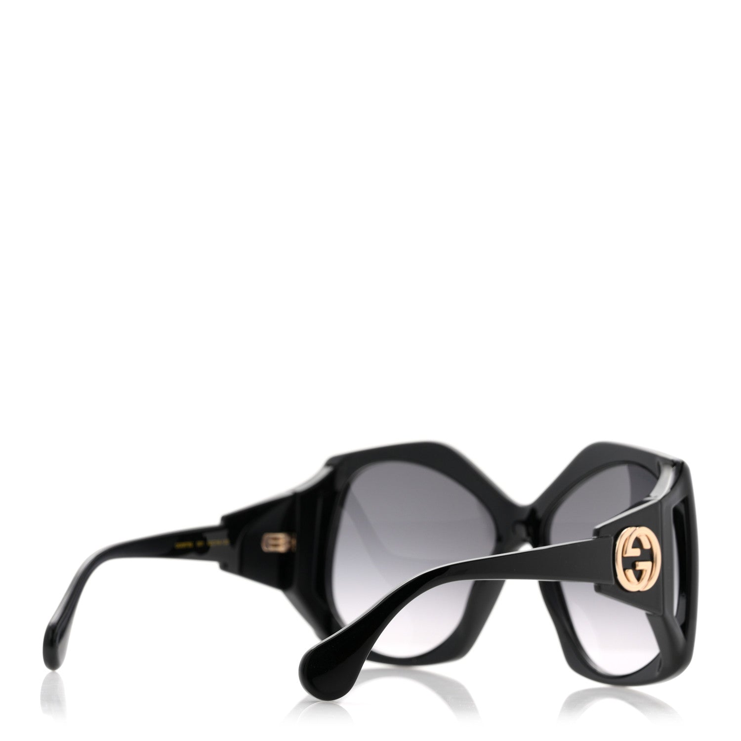 Gucci Round Sunglasses GG0875S Black 4 of 8