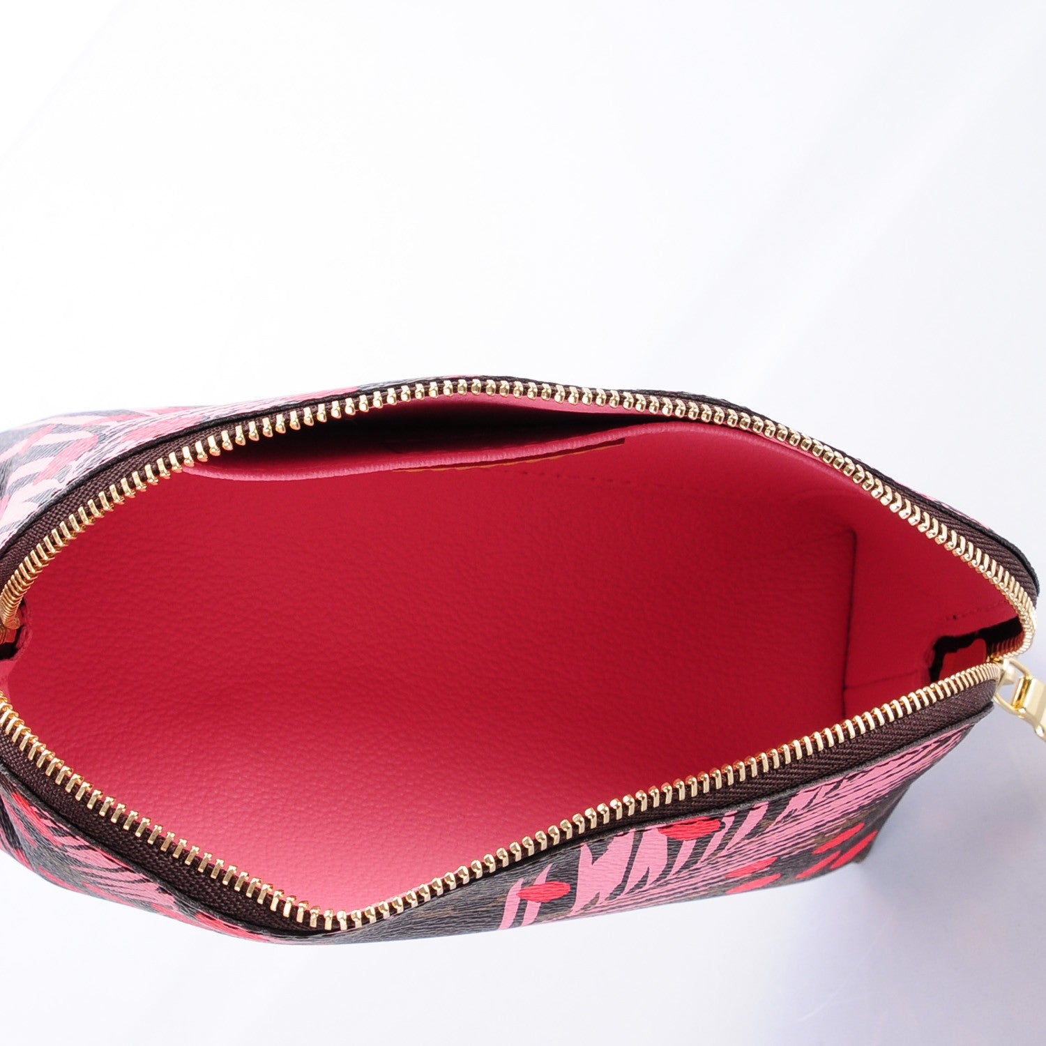Louis Vuitton Monogram Jungle Dots Cosmetic Pouch Sugar Pink Poppy 5 of 7