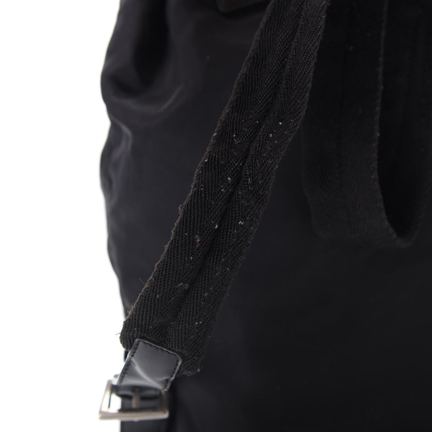 Nylon Vela Small Backpack Black