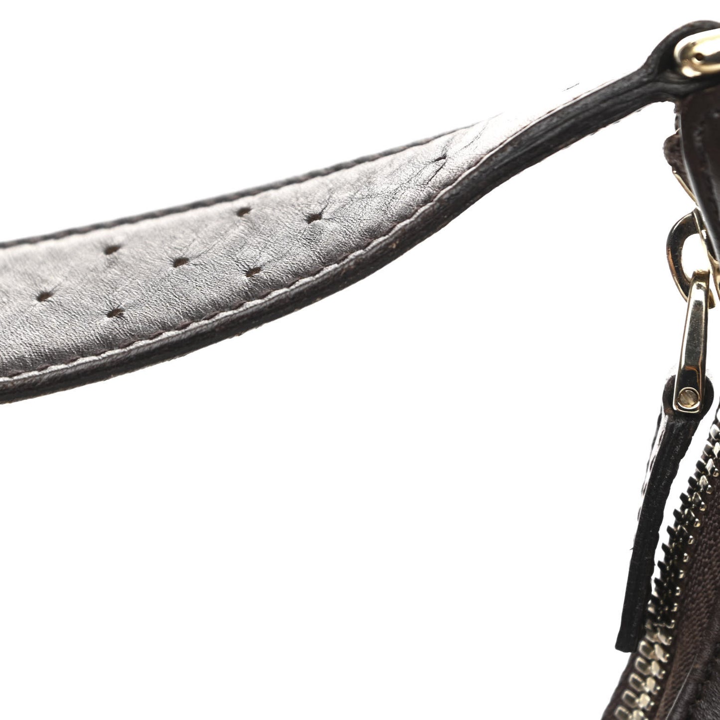 Monogram Web GG Reins Hobo Brown