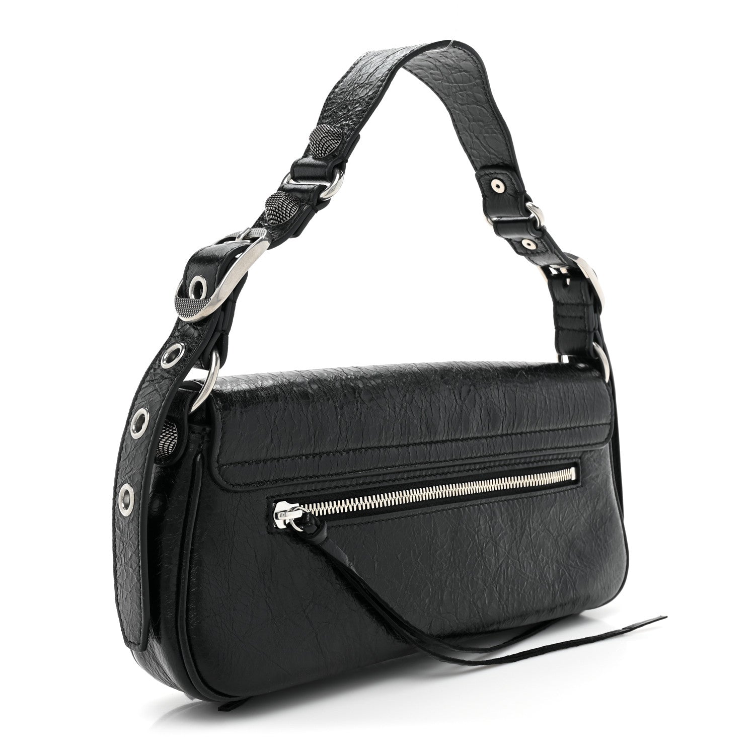 Balenciaga Agneau Arena Small Le Cagole Sling Bag Black 3 of 10