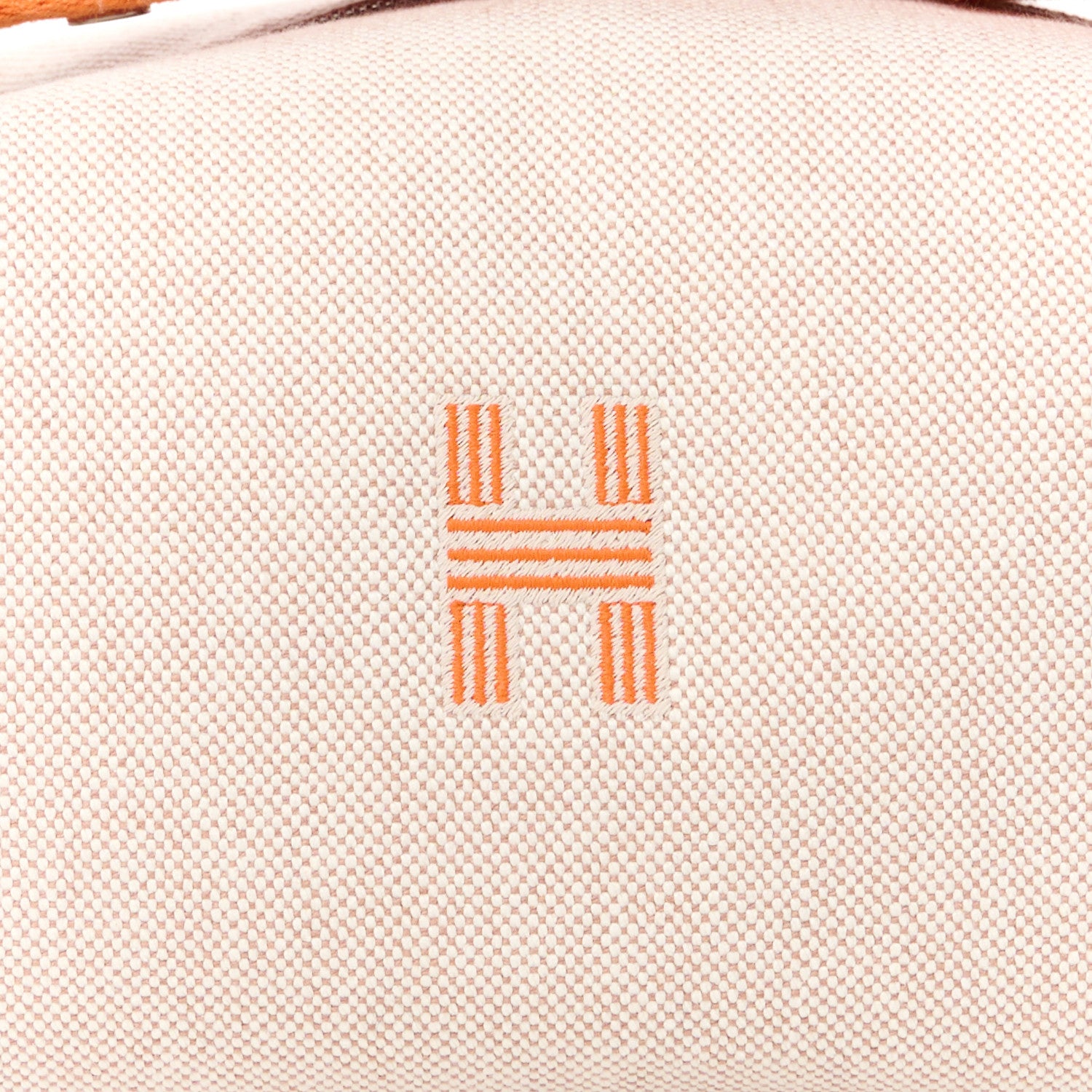 Hermes Canvas Small Bride-A-Brac Pouch Natural Orange 8 of 10