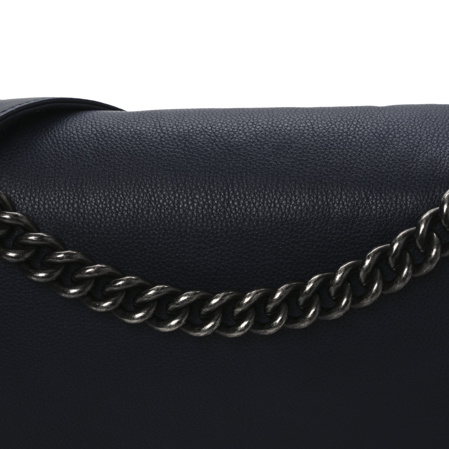 Chanel Calfskin New Medium Boy Reverso Flap Navy 8 of 12