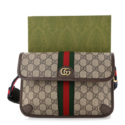 Gucci GG Supreme Monogram Web Small Ophidia Belt Bag Brown 11 of 11